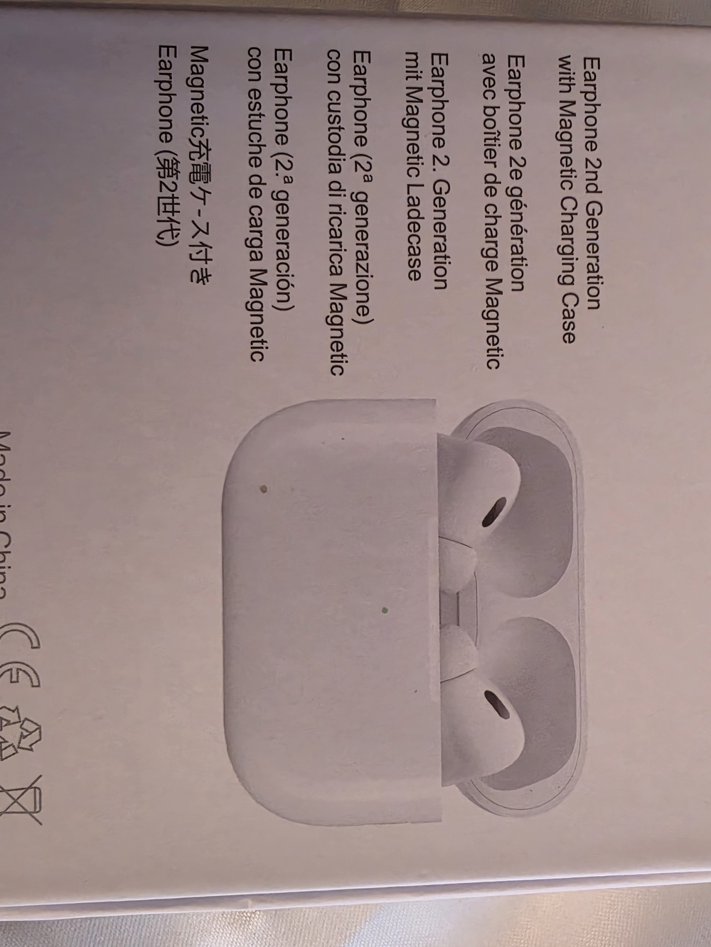 Wireless Earbud Headphones in White - 2nd Generation